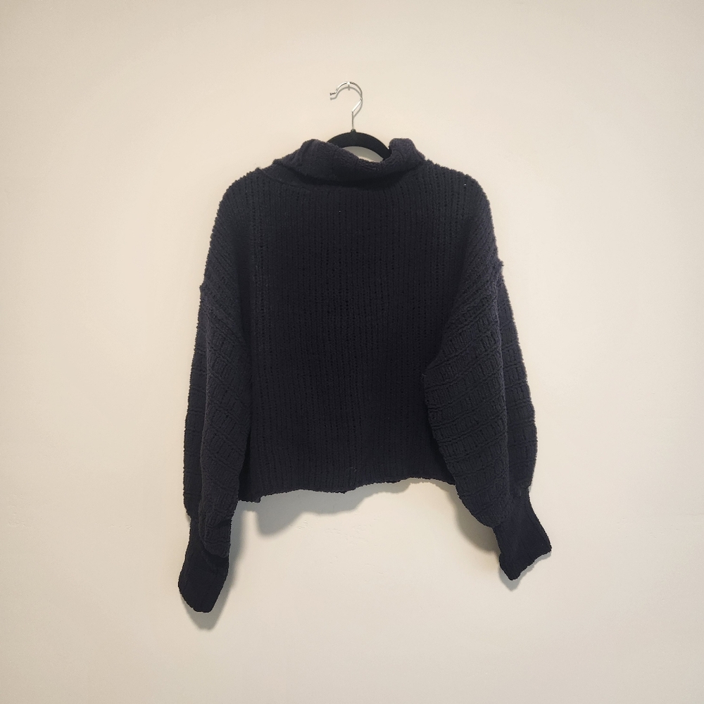 Free People Be Yours Cowl Neck Sweater Size Medium - Picture 4 of 8